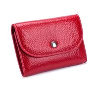 JZFOACHR Portafoglio donne casuali semplici femmine piccoli portafogli corti porta con cartoncino per cartoncino per uomo sacchetto di denaro con tasca con cerniera (un 11 * 7,5 * 2,5 cm)