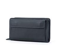 JZFOACHR Portafoglio maschio portafogli maschi per il titolare della carta di credito Clutch borse maschi borse monete uomini casual (b una taglia)