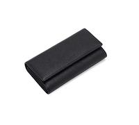 JZFOACHR Portafoglio, portafogli di cuoio femminile strato lungo la custodia della carta del portafoglio femminile (B 18,5 * 10,5 * 4 cm)