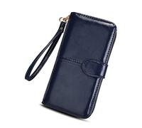 JZFOACHR Portafoglio, portafogli in pelle Women Women Borses Long Zipper Women's Warden Money Holder Female Female Female Purse Zipper (D 1PS)