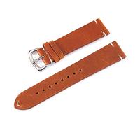 JZFOACHR Stylish ed eleganti cinghie di orologi per uomini donne, uomini donne genuine in pelle vera cuoio retrò con perno in acciaio inossidabile con fibbia elegante orologio da bracciale elegante