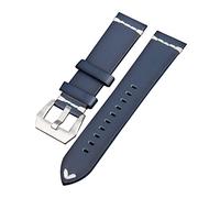 JZFOACHR Stylish ed eleganti cinghie di orologi per uomini donne, uomini olio piatto vintage cerato vera cereve di orologio in pelle comodi accessori per orologi impermeabili