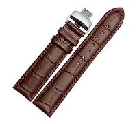 JZFOACHR Stylish ed eleganti cinghie di orologi per uomini Donne, vera pelle di cuoio Watch Bracciale Bracciale Quick Release Release Class Sostituzione della fascia di guardia.