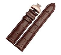 JZFOACHR Stylish ed eleganti cinghie di orologi per uomini Donne, vera pelle di cuoio Watch Bracciale Bracciale Quick Release Release Class Sostituzione della fascia di guardia.