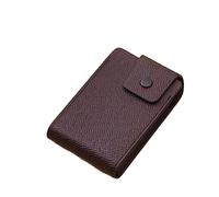 JZFOACHR Uomo Credittimi Pulsa in pelle per le carte Portafoglio del caso per il titolare della carta e monete di carte da donna della banca del credito ， B-11,5 * 7 cm