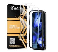 JZG 3 pellicole proteggi schermo per Google Pixel 9a, strumento di installazione facile, supporto per sblocco delle impronte digitali, antigraffio, trasparente HD, anti-impronte, compatibile con