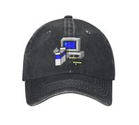 JZGESOM Berretto da Baseball Lavato Installa Windows 95 Ora! Cappello Trucker Primavera per Uomini Unisex Casual Sport Outdoor Sun Snapback cap