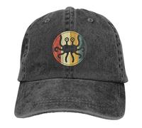 JZGESOM Berretto Estivo Visiera Parasole Simbolo ateo Free Thinker Hip Hop Caps Flying Spaghetti Monster Cowboy Hat Peaked Trucker papà Cappelli