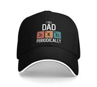 JZGESOM Cappellino da Baseball per la Festa del papà Dico a papà barzellette Donne Uomini Cappello da Camionista Fai-da-Te Personalizzato Cappellino Snapback Regolabile da Palestra all'aperto Casual