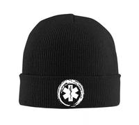 JZGESOM EMT Star of Life Beanie Cappelli Emergencygency Medical Skullies Beanies Gym Elastico Femminile Maschile Caps Inverno Vintage Bonnet Cappelli Presenti