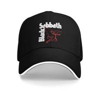 JZGESOM Estate Nero Sabbath Creatura Berretto da Baseball Sport all'Aria Aperta y2k Divertente Sun Trucker Cappello Unisex Uomini Berretti da Baseball