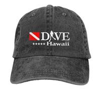 JZGESOM Hawaii Berretto da Baseball Uomo Cappelli da Cowboy Donne Visiera Protezione Snapback Dive Scuba Diving Caps
