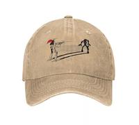 JZGESOM Lucky Luke La Sua Ombra Uomini Donne Berretti da Baseball Cartone Animato Daltons Anime Distressed Lavato Caps Cappello Outdoor Adjustable Fit Testausura