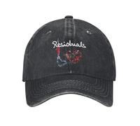 JZGESOM Rapper Chris Brown Breezy Bowl XX Tour Sun Baseball cap Donne Design Trucker Cappello Escursionismo Estivo Pesca Cappellini da Baseball a Prova di Sole