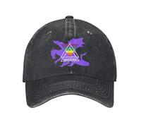 JZGESOM retrò Vintage Imagine Dragons Mercury World Tour Berretti da Baseball Uomo Donna Distressed Denim Copricapo Outdoor Travel Soft cap