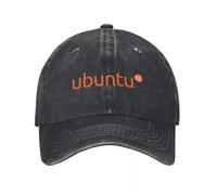 JZGESOM Ubuntu Ufficiale Arancione Uomini Cappelli da Baseball Regolabili Casual Cotone Cappelli da Sole Unisex Cappelli da papà