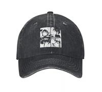 JZGESOM Wired Serial Experiments Lain Unisex Berretto da Baseball Manga Distressed Denim Caps Cappello Outdoor Tutte Le Stagioni Viaggio Regolabile Testausura