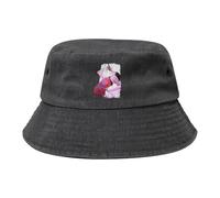 JZGESOM Yeah Yeah Yeahs STREEEESS Racerback Bucket Hat Fisherman Cappello da Sole in Cotone
