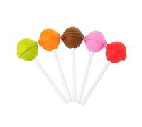 Jzhen 5 Pezzi Infusore in Silicone per Tè, Bustine e Foglie Sfuse - Cute Applica da Cucina