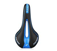 Jzhen Bicicletta Sellino,Sella della Bici in Gel Adatto per Mountain Bike da Corsa(Blu)
