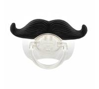 Jzhen Divertente Ciuccio Baffi Neonato Infantile,Ciuccio Barba Confort Succhietto in Silicone Adatto per i Bambini Oltre i 3 Mesi