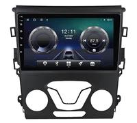 JZHIWEI Android 15 Autoradio 9" Touchscreen Stereo Auto per Ford Fusion Mondeo5 2014-2019 Plug-And-Play con Bluetooth Navigatore GPS Collegamento Specchio Comandi al Volante,8 Core 4G+WiFi 4G+64G