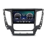 JZHIWEI Android 15 Autoradio 9" Touchscreen Stereo Auto per Mitsubishi Pajero Sport 2016-2018 Plug-And-Play con Bluetooth Navigatore GPS Collegamento Specchio Comandi al Volante