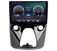JZHIWEI Android 15 Autoradio 9" Touchscreen Stereo Auto per Peugeot 108 Toyota aygo b40 2014 2015 2014-2021 Plug-And-Play con Bluetooth Navigatore GPS Collegamento Specchio Comandi al Volante
