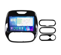 JZHIWEI Android 15 Autoradio 9" Touchscreen Stereo Auto per Renault Captur Life Energy 0.9 2015 Plug-And-Play con Bluetooth Navigatore GPS Collegamento Specchio Comandi al Volante