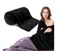 JZHLLA Asciugamano da sauna, 177,8 x 76,2 cm, riutilizzabile, per coperte da sauna a infrarossi, ad asciugatura rapida, caldo, morbido asciugamano assorbente per casa, spa, palestra, piscina e