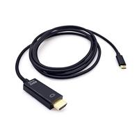 JZK 1.8M Cavo adattatore USB tipo C a HDMI 4K a 60 Hz per telefono/tablet/laptop a TV/monitor UHD cavo connettore thunderbolt per iPad/iPhone 16/15, per MacBook, per Samsung S25/S24