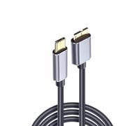 JZK 1 m Cavo da USB C a Micro USB 3.0 per hard disk esterni portatili/SSD