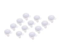 JZK 12 Ferma Piumino e Copripiumino Clip piumone copripiumone mollette Bianco