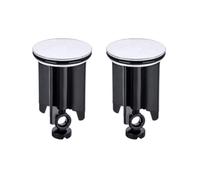 JZK 2 pezzi 40mm tappo di scarico per lavandino del bagno, tappo di scarico regolabile in altezza, raccordo per tappo di scarico del bagno, per lavandino rubinetto della cucina lavabo lavabo lavabo