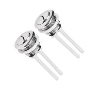 JZK 2 pulsanti universali per sciacquone da 38 mm, pulsante per sciacquone, pulsante per sciacquone, pulsante per sciacquone, pulsante di ricambio per sciacquone, pulsante per cassetta