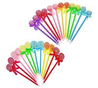 JZK 24 Lollipop penna divertente set penne a sfera biro blu penna bambini regalo ragazzi adolescente bomboniera pensierino festa compleanno pensiero bambini