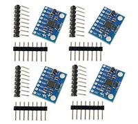JZK 4 x GY-521 MPU-6050 6DOF Modulo giroscopio 3 Assi Standard accelerometro 3 Assi per progetti Raspberry Pi e Arduino