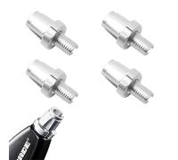 JZK 4x Argento M7 dado di regolazione del cavo freno della bici 7mm vite di regolazione della leva freno maniglia freno della bicicletta lega alluminio per mountain bike strada MTB