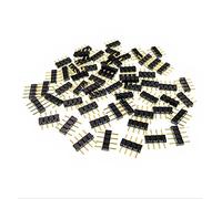 JZK 50 PCS Connettori per strisce LED Spina adattatore maschio a 4 pin maschio per SMD 5050 3528 2835 Striscia luminosa a led RGB, luci a striscia led da cucina, luci a nastro led
