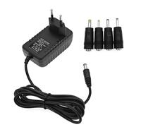 JZK 5W 5V 1A Alimentatore con connettore maschio 5,5 x 2,5 mm, 4 spine 4,0x1,7 mm, 3,5x1,35 mm, 2,5x0,7 mm, 3,0x1,0 mm, adattatore caricabatteria CA/CC, compatibile con jack femmina 5,5 mm x 2,1 mm