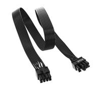 JZK 60CM Cavo alimentazione GPU 8 pin, cavo da alimentatore maschio 8 pin a PCIe maschio 6+2 pin, cavo alimentazione per scheda grafica per Corsair/Thermaltake/ARESGAME alimentatore modulare