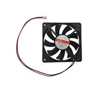 JZK 8 cm, DC 5 V, 8015, 2 pin, 80 x 80 x 15 mm, silenzioso, ventola con cavo per stampante 3D con cavo e spina a doppio cuscinetto a sfera