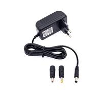 JZK Adattatore alimentazione AC/DC 6 V 1.5 A 9 W con connettore DC 5.5 x 2.5 mm e 2 spine alternative 4.0 x 1.7 mm, 3.5 x 1.35 mm, compatibile con jack 5.5 x 2.1 mm, caricabatteria muro