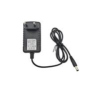 JZK Alimentatore di rete da 12,6 V 1 A per pistola massaggiante, 12,6 V, 1 A, convertitore da AC a DC con cavo di ricarica