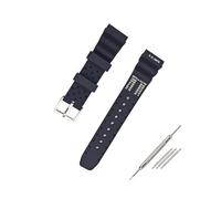 JZK Cinturino ricambio in silicone nero 20 mm per Citizen Promaster, Hyper, Aqualand, Duplex, cinturino sportivo impermeabile da uomo con strumento rimozione del cinturino