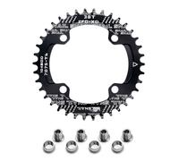JZK, corona stretta e larga 104 BCD a 38 denti con bulloni, corona singola stretta e larga 104 BCD per bicicletta da montagna, bici da strada, MTB, BMX