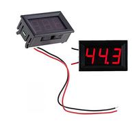 JZK DC 7-100V 0.56" piccolo voltmetro digitale rosso pannello display per DIY o auto moto tensione della batteria metro indicatore monitor tester