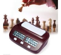 JZK Portatileorologio scacchi digitale con display,ha funzione countdown timer conto alla rovescia e funzione incremento/bonus,timer scacchi chess clock dgt orologio scacchistico cronometro scacchi