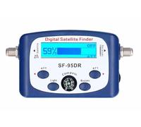 JZK SF-95DR Sat-finder Rilevatore di segnale satellitare Display LCD Misuratore con segnale acustico per un posizionamento ottimale Regolazione dei antenne satellitari impianti satellitari digitali