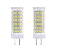 JZLBBC 7W G6.35 Lampadina LED Luce Bianca CalLampadine Paesaggio JC Bi-Pin Base 220V 70W T4 Lampadine di Ricambio Alogene Dimmerabile 7W-2PC Warmwhite